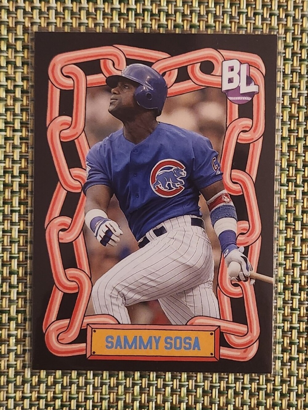 Sammy Sosa Chicago Cubs Baseball Trading Card